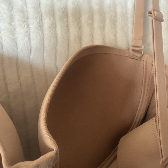 SKIMS Body Zoned Underwire Mid Thigh Bodysuit Size Small Clay NWT $138 - Picture 11 of 14